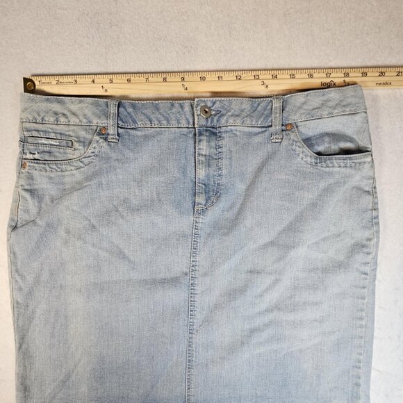Fashion Bug Denim Skirt Size 16 - Picture 6 of 8